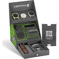 Certina DS+ DS+ Kit Sport und Urban" C041.407.19.031.01" - silber matt,braun,silber - Typ Sport: 41mm