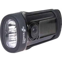 Powerplus Barracuda LED wasserdichte Kurbel/Solartaschenlampe