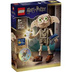 LEGO HARRY POTTER 76469 LEGO® HARRY POTTER™ Dobby, der Freie Elf; Bauspielzeug für Kinder; 2-in-1-Set