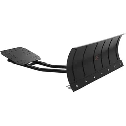 VEVOR Schneeschild, 1220x385 mm Universal-Schneepflug, Höhe & Links-Rechts verstellbar, Räumschild, Stahl-Schneeschieber, 3 Montageoptionen, zur Schneeräumung, für die meisten ATVs & UTVs