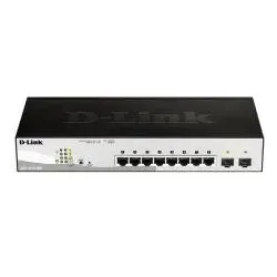 D-Link DGS-1210-08P/E, 8-Port Layer 2 PoE Smart Managed Gigabit Switch