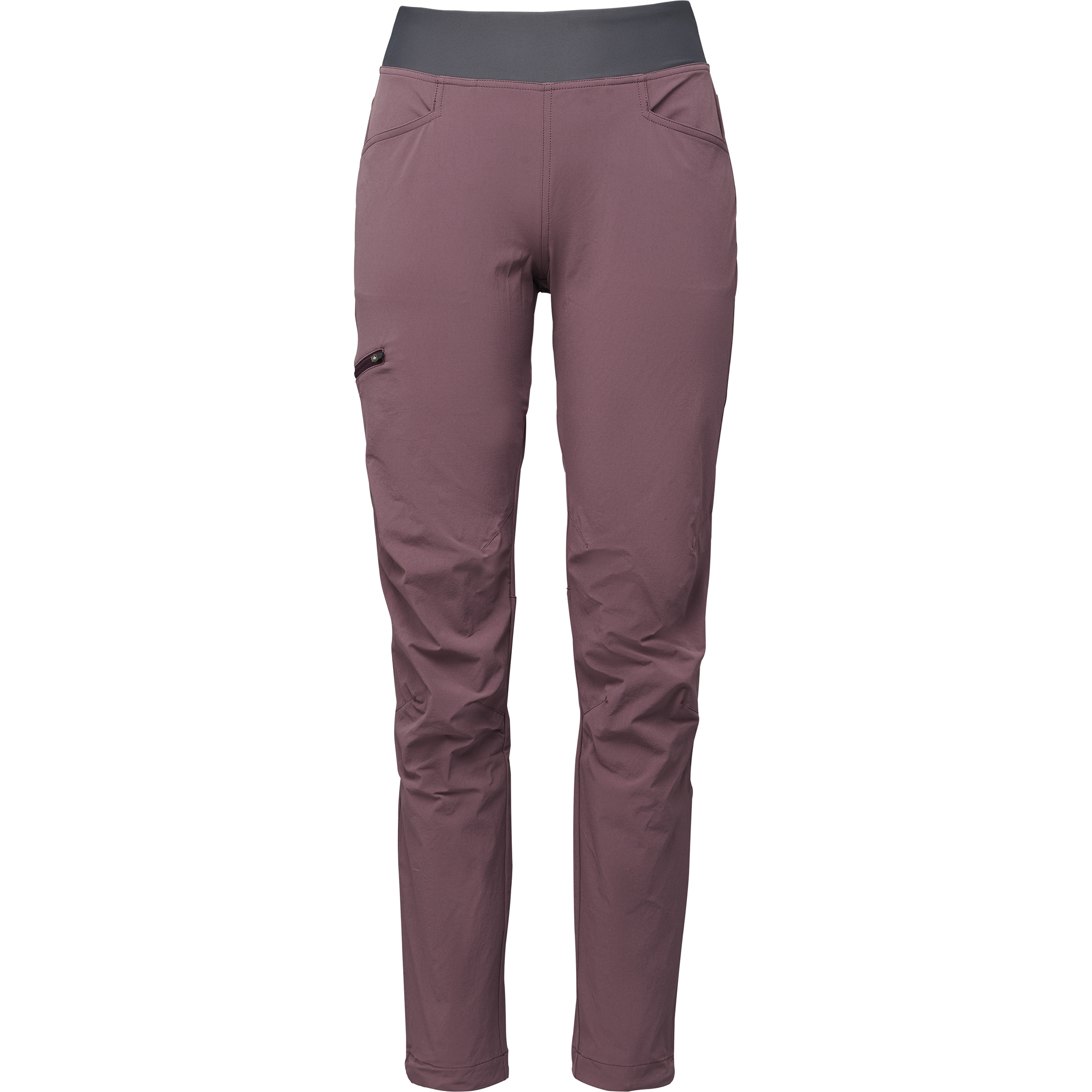 Black Diamond Alpine Light Hose Damen Softshellhose lila Größe L Bergsteigen Wasserabweisend Wasserabweisend