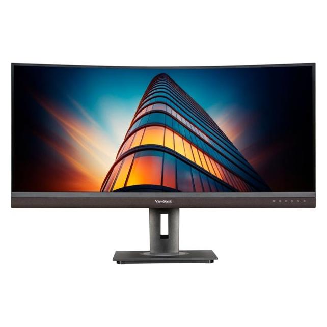 Viewsonic LED monitor - QHD 34 inch curved 21:9 (3440 x 1440 Pixel, 34") (VG3456C)