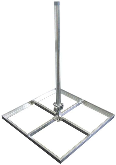 Televes Support balcon pour 4 dalles béton galvanisé BS 40/4 (2434)