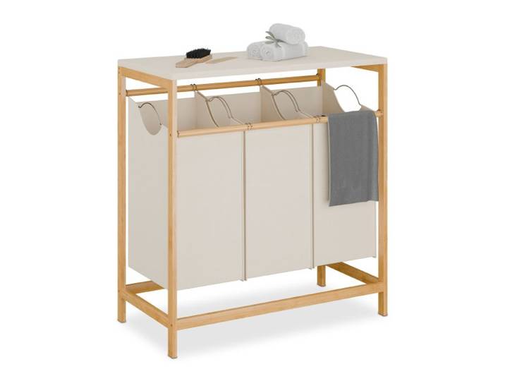 Relaxdays Meuble à linge