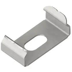 Brumberg 53034000 Halter-Set bestehend aus 2 x Klammer, silber