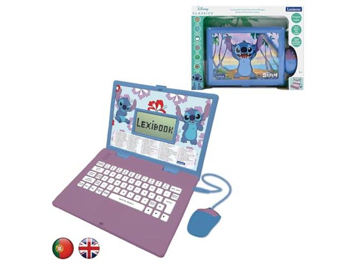 Lexibook, Stitch, leerboek, JC598Di4
