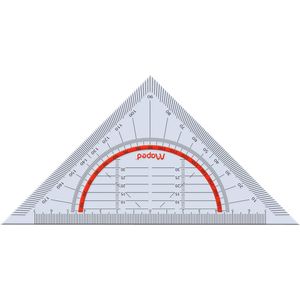Maped Geodreieck Geo-Flex, 16 cm Hypotenuse, flexibel