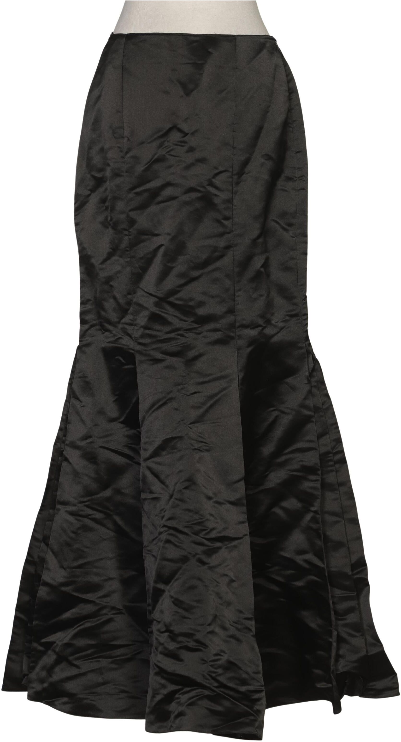 Vera Mont Damen Rock, Schwarz, Gr. EU 36, Seide / Viskose - Second Hand