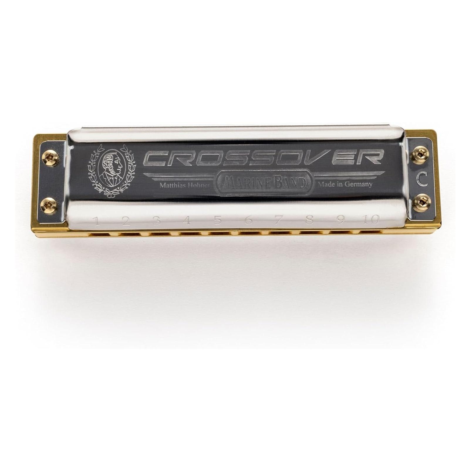 Hohner Marine Band Crossover Mundharmonika (Mundharmonika, Diatonisch) (M2009106P)