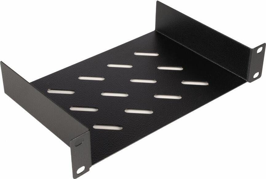 Equip EZFS-10-1-15-B 10-inch vaste serverplanken voor serversystemen, 1U, Breedte: 15 cm