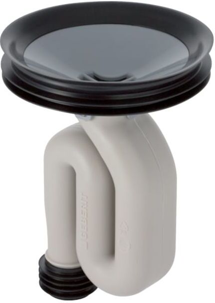 Geberit 1-Liter Systemsiphon Public 241480001 für Urinale, 50 mm Siphonierungshöhe