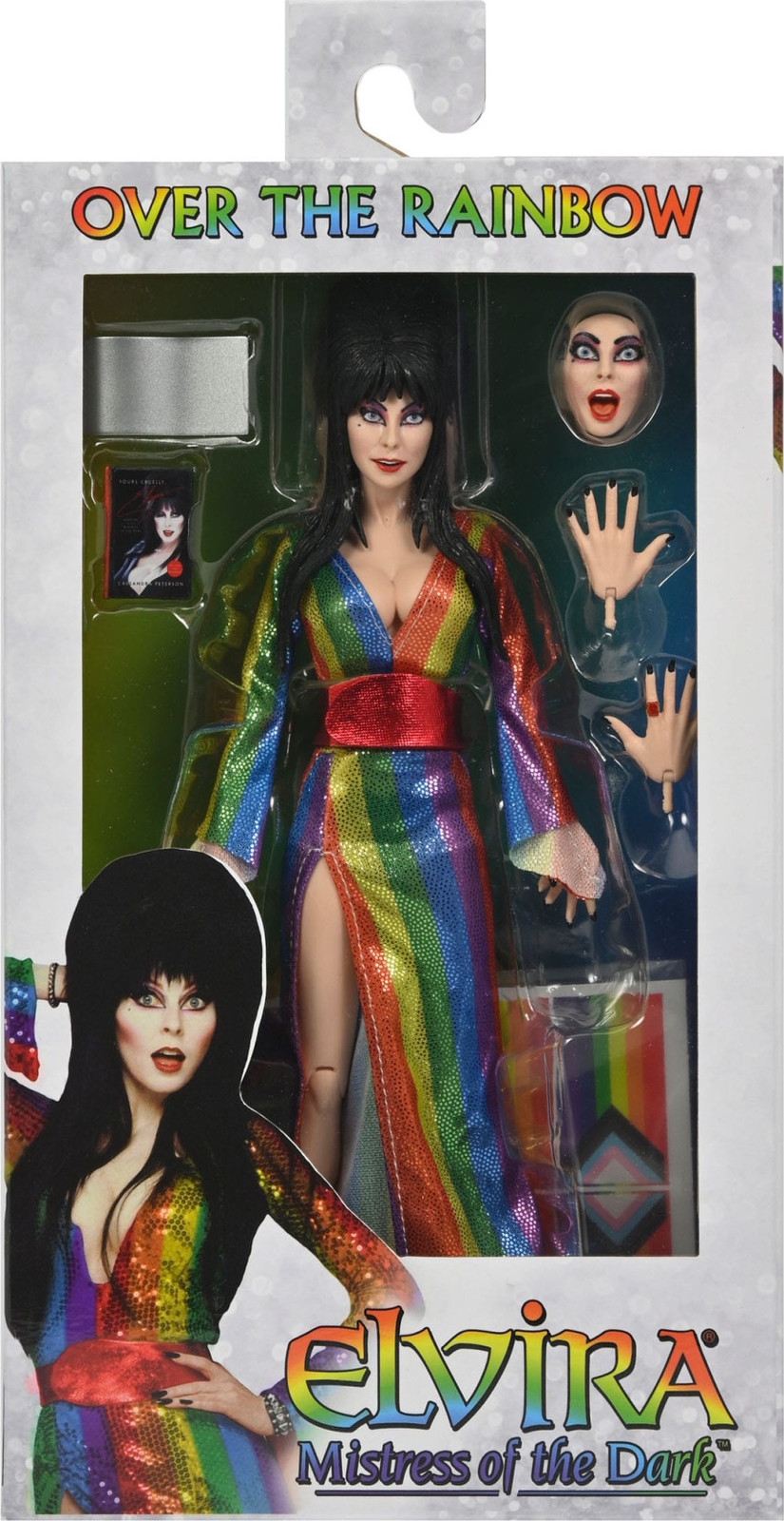 NECA Elvira de Duivelin Over the Rainbow actiefiguur 20 cm
