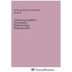 Abstammungslehre, Systematik, Paläontologie, Biogeographie, Fachbücher