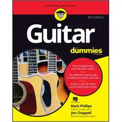 Guitar for Dummies 4th Edition, Sachbücher von Mark Phillips, Jon Chappell