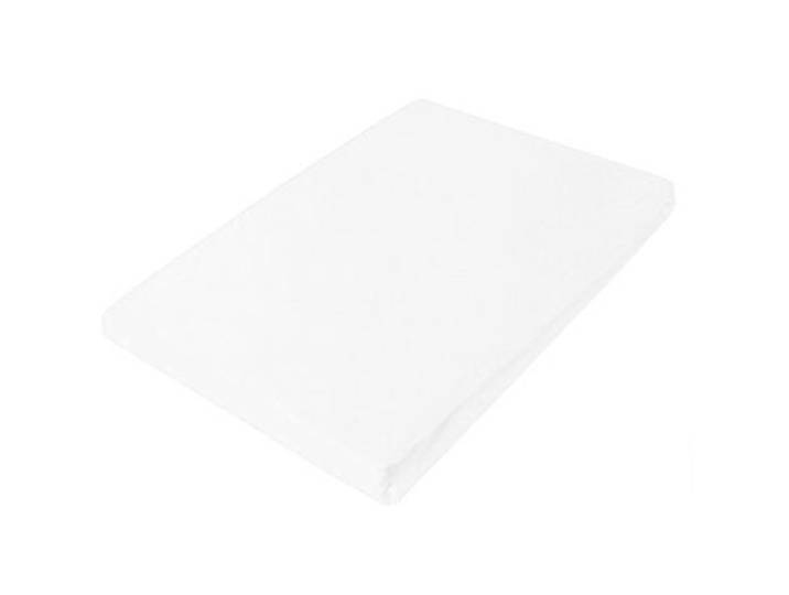Living Home Fixleintuch Uni weiss Baumwolle 180 x 200 cm