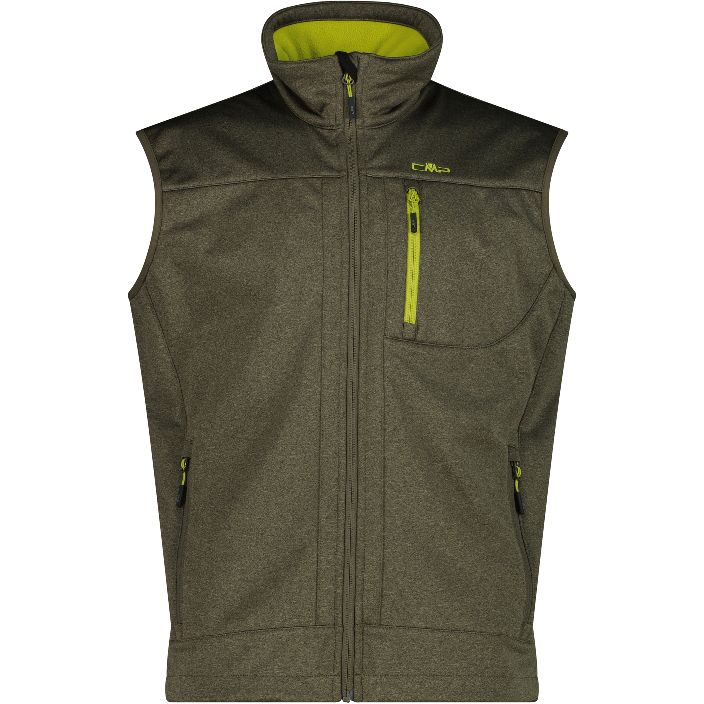 CMP Weste Herren Softshellwesten oliv Größe 3XL Lifestyle Wasserabweisend