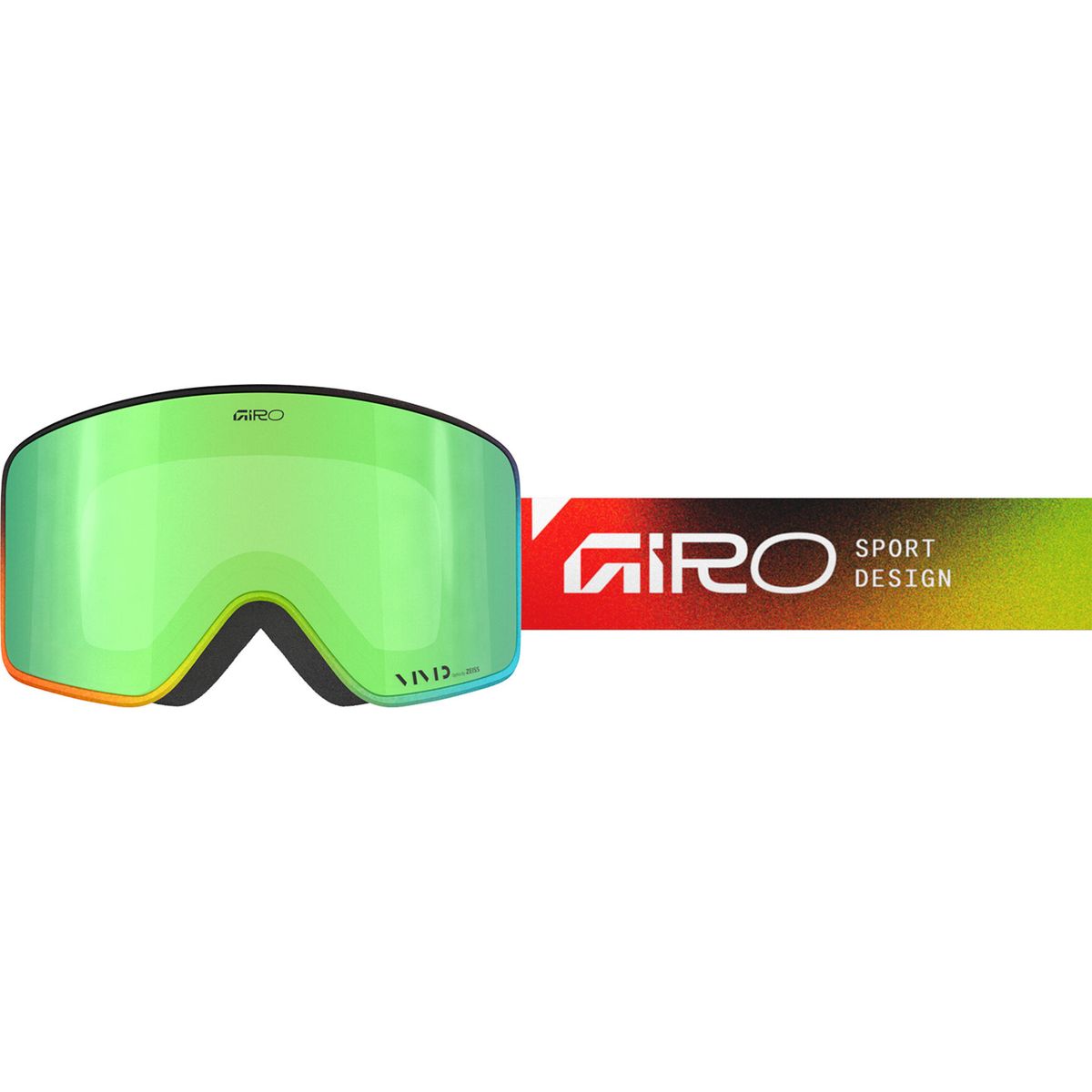Giro Snow Method II faded multi vivid emerald/vivid infrared 300114-001