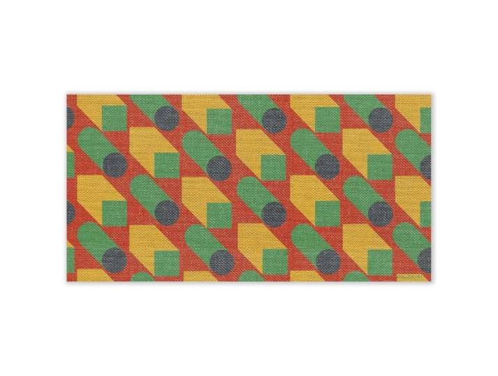 Mubusi Tapis Vinyle Volume 120x240 cm Coloeur Rouge - Tapis Chambre en Vinyle