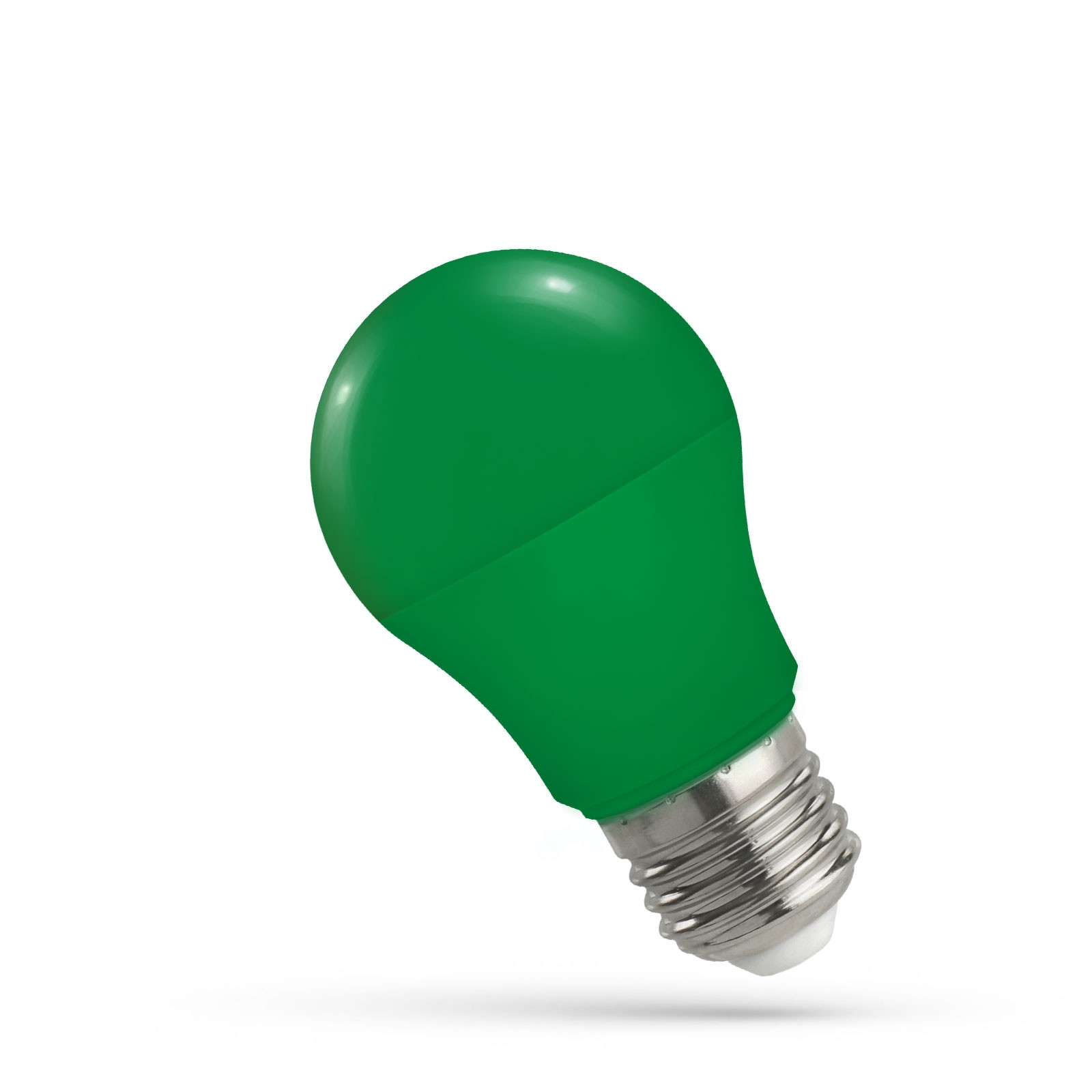 Spectrum LED lamp bolvormig A50 4,9W E27 fitting groen 270° lichtbundel