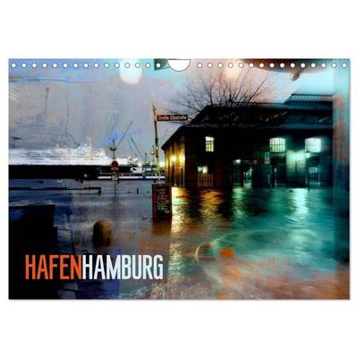 Hafen Hamburg (Wandkalender 2026 DIN A4 quer), CALVENDO Monatskalender