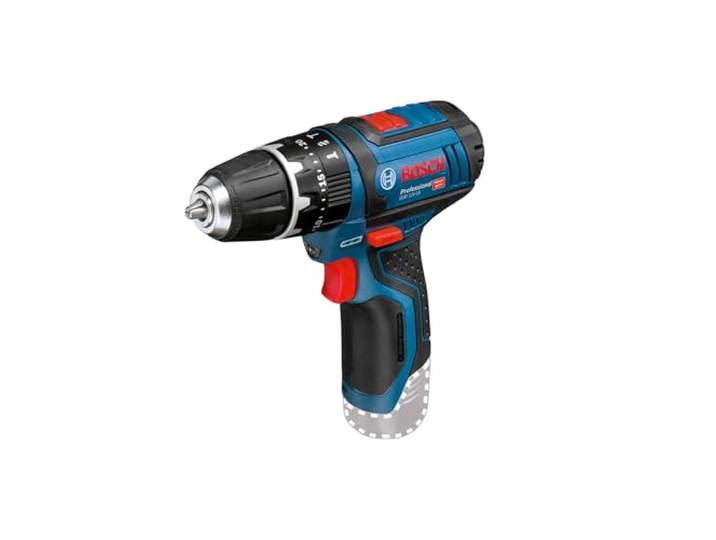 Bosch Professional 12V-systeem GSB 12V-15 draadloze klopboor/driver (zonder batterij of oplader, in kartonnen doos)