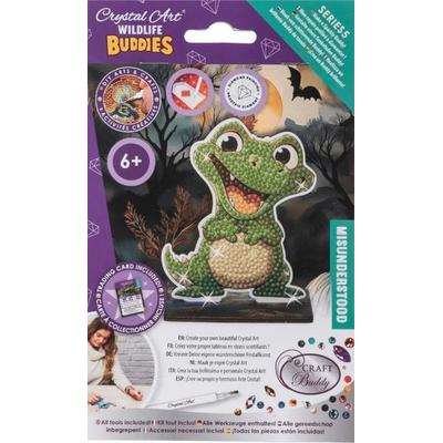 Craft Buddy CAFGR-31GEN050 - Crystal Art Wildlife Buddies, Misunderstood, Aligator, Krokodil, Serie 5, Diamond Painting