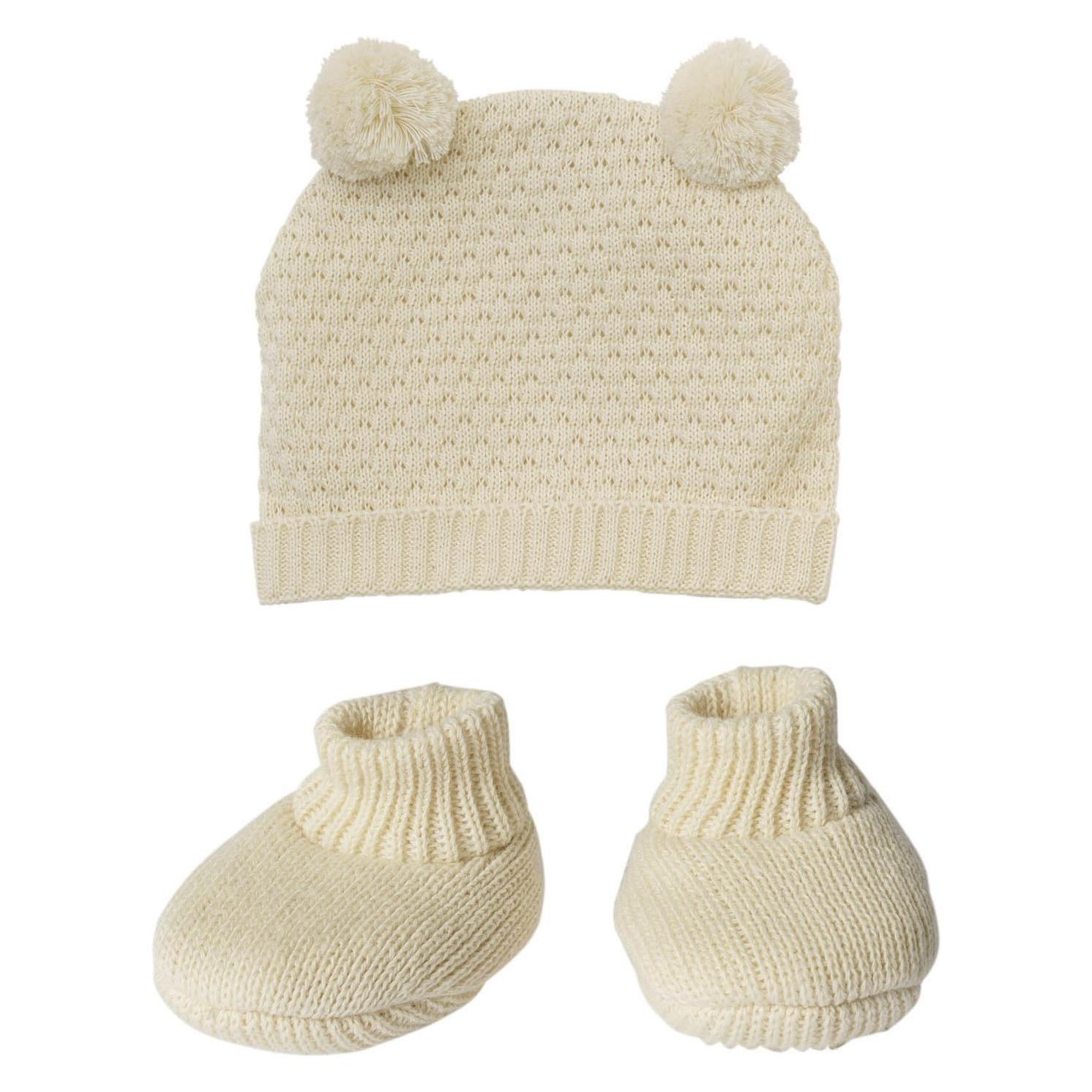 Heless Puppen-Strickset aus Bio-Baumwolle, 28-35 cm (4801)