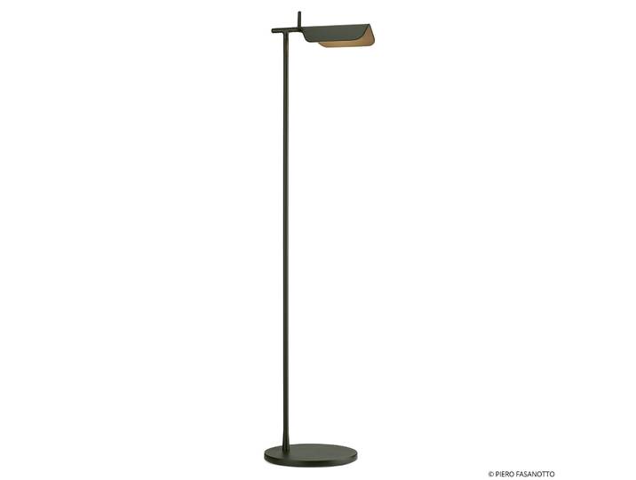 Tab F LED Stehleuchte Matt Dark Green - Flos - Wohnzimmer - Design - Metall - Einflammig