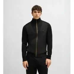 BOSS für Herren. 50528940 Tennis Lifestyle Jacke schwarz (L), Lässig, Sportlich, Polyester