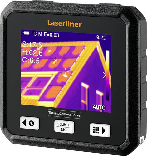 Laserliner ThermoCamera Pocket Wärmebildkamera -20 bis 550 °C 9 Hz