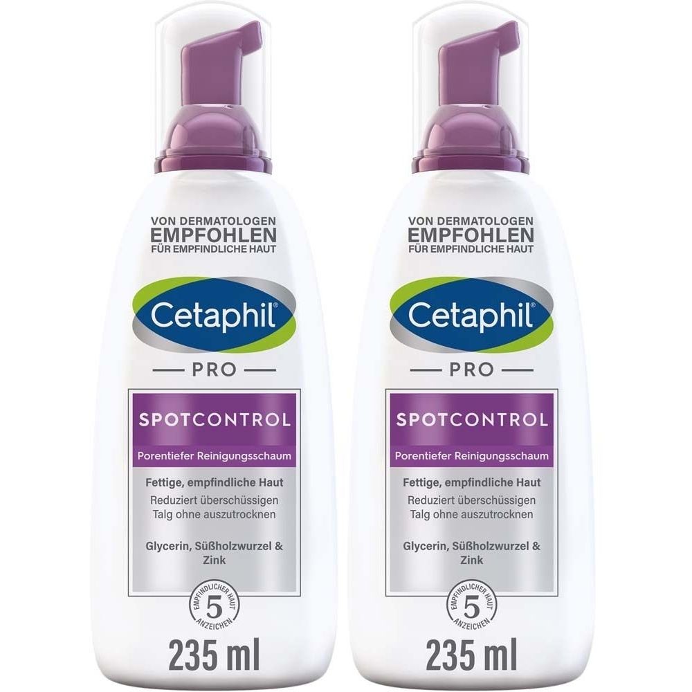 Cetaphil Pro Spot Control porent.Reinigungsschaum 2x 2x235 ml Schaum