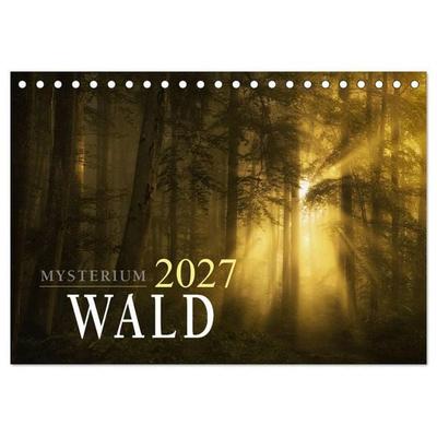 Mysterium Wald (Tischkalender 2027 DIN A5 quer), CALVENDO Monatskalender