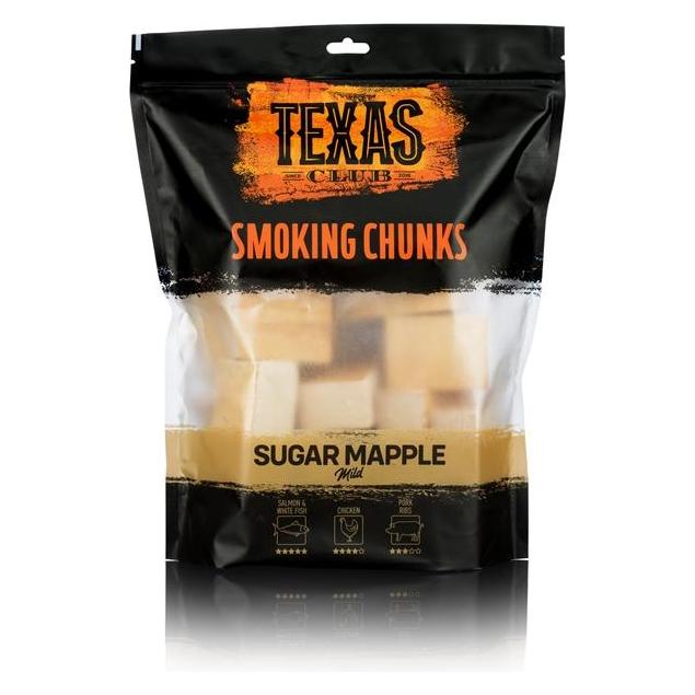 Texas Club Sugar Maple Smoking Chunks 1kg (000040036105)