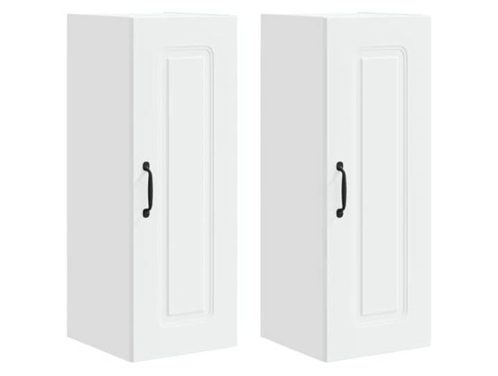 IBUQDDV Geschirrspülerfront Kalmar 2 STK. Weiß Holzwerkstoff Küchenschrank, rechteckige Form, großer Stauraum, Innenbereich, moderne Küchen, einfache Montage