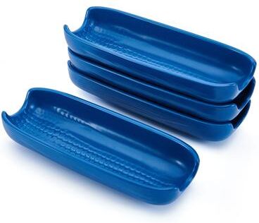 Pfaltzgraff Set of 4 Callie Blue Corn Dishes
