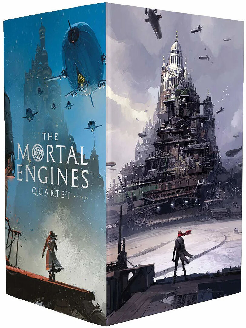 Scholastic Mortal Engines Quartet 4 Books Collection Set by Philip Reeve - Paperback Box Set - Young Adult Fantasy - Ages 12+