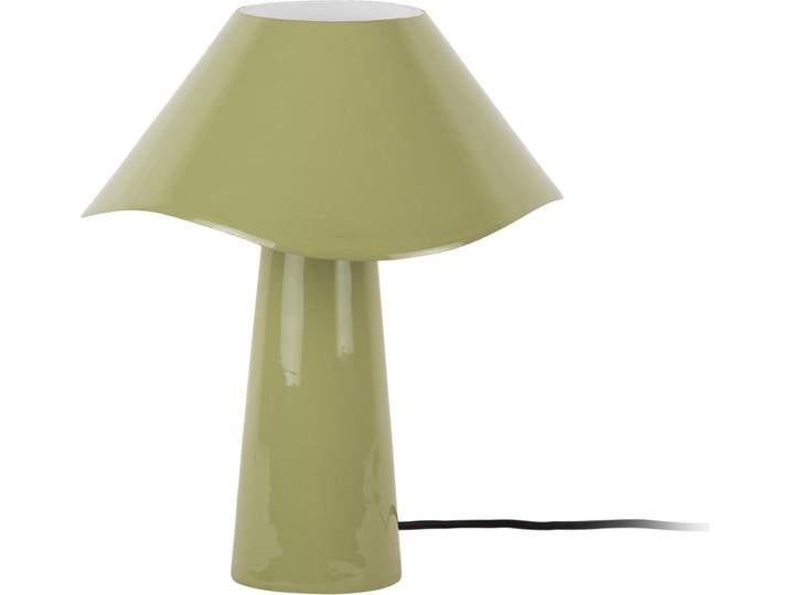 Leitmotiv - Lampe de table Ameno - Thé vert - Ø28cm Lampe de table - Lampe de chevet\, salon\, chambre à coucher