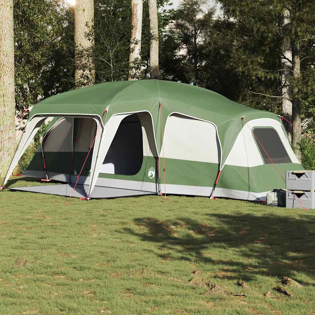 Familienzelt - Zelt für Familien - Campingzelt - Bungalowzelt - Zelt - Wasserdichtes Polyester - Bietet Platz für mehr als 6 Personen