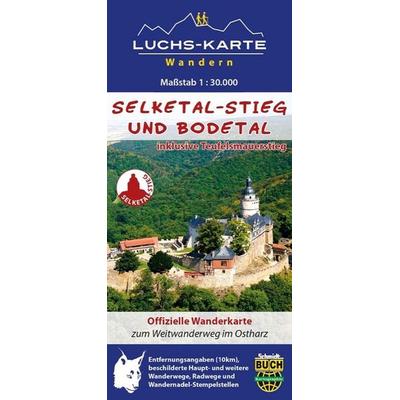 Luchs-Wanderkarte Selketal-Stieg und Bodetal, Sonstige von , Schmidt-Buch-Vlg, 978-3-945974-32-2