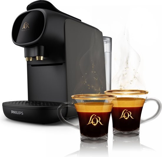 Philips L'OR LM9012/21 koffiezetapparaat voor capsules, 0,8 liter, zwart en grijs