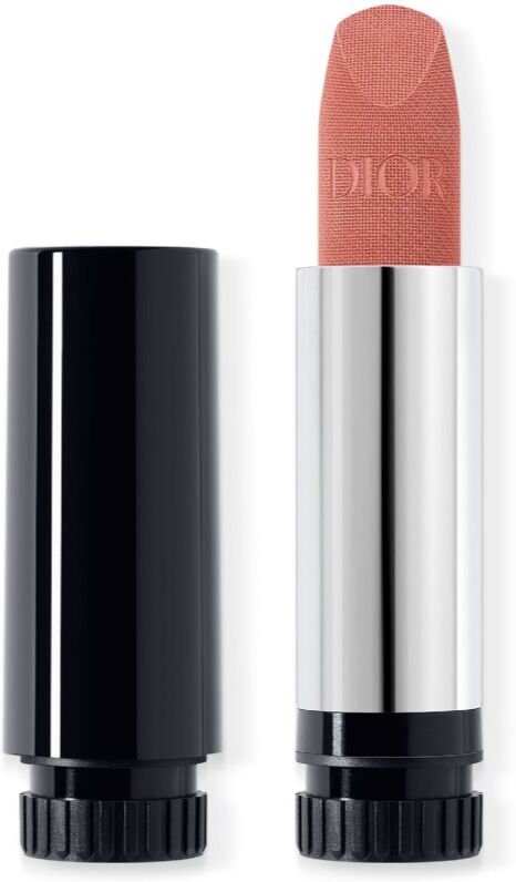 Christian Dior Rouge Dior The Refill recharge de rouge à lèvres - 2 finis : velvet et satin teinte 100 Nude Look Velvet 3.5 g