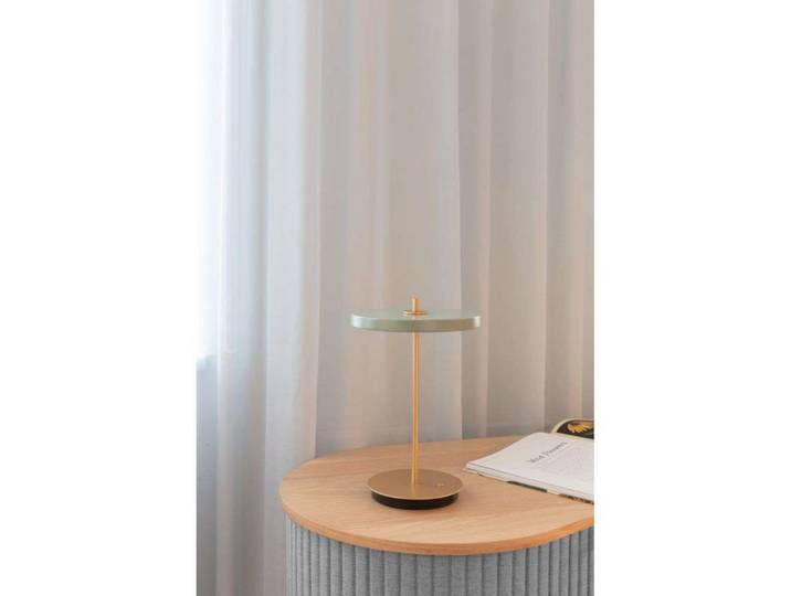Asteria Move Portable Tischleuchte V2 Nuance Olive - UMAGE - Wohnzimmer - Metall