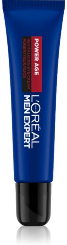 L’Oréal Paris Men Expert Power Age Revitaliserende og lysnende creme til øjenområdet til mænd 15 ml