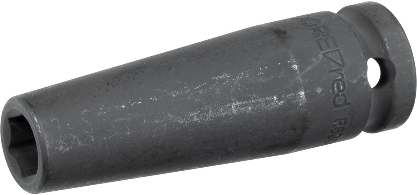 Gedore red Schlagschraubereinsatz, Nuss, 1/2" 12,5 mm Antrieb, 6-kant, SW 11 mm, lang, maschinenbetätigt, Auto/KFZ, R63001116 (3300541)