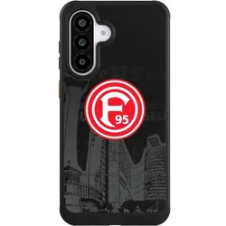 Nivocase Hülle für Samsung Galaxy A56 5G Handyhülle NIVOcore Case Schwarz Fortuna Düsseldorf Logo (Samsung Galaxy A56 5G), Smartphone Hülle, Schwarz