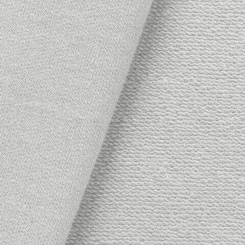 Sweat / French Terry "Fashion", hellgrau-melange