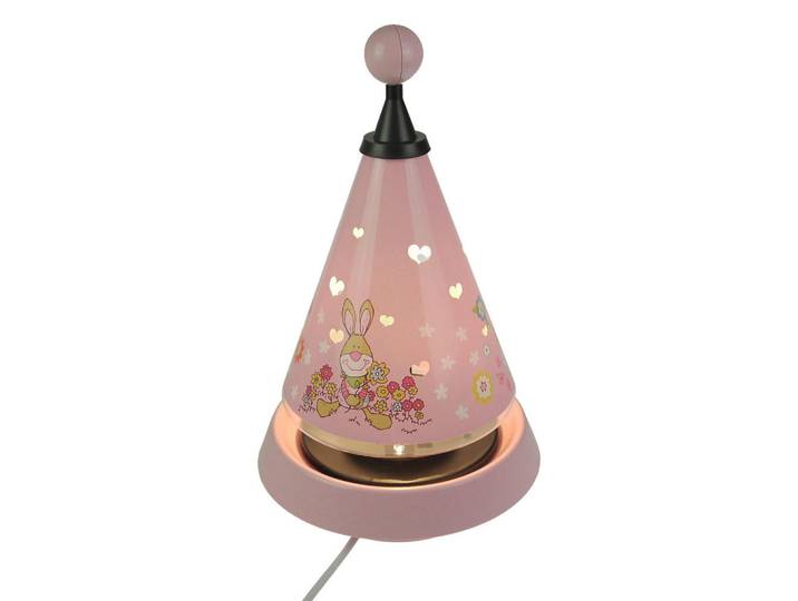 Niermann Niermann Bungee Bunny Bungee Bunny, Blau, Gelb, Kunststoff, 35 cm, Lampen & Leuchten, Innenbeleuchtung, Kinderzimmerlampen, Kindertischleuchten