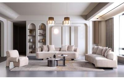 Manhattan Comfort Verandah 3-Piece Sofa Set
