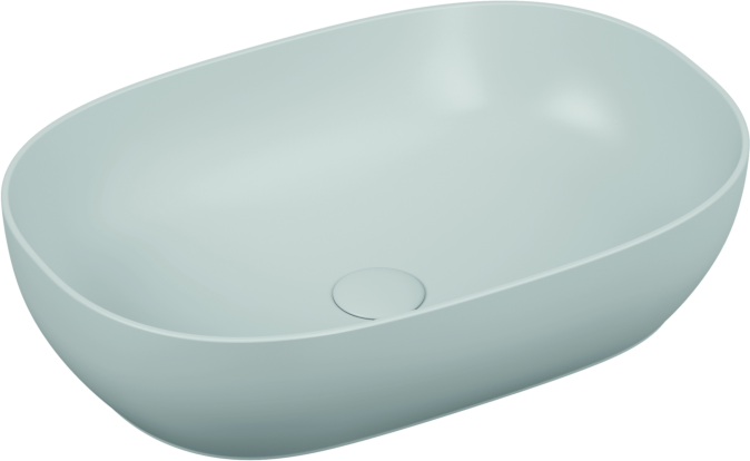 VitrA Options Aufsatzschale 5995B403-0016 59x40,5cm, oval, ohne Überlauf/Hahnloch, weiß VC